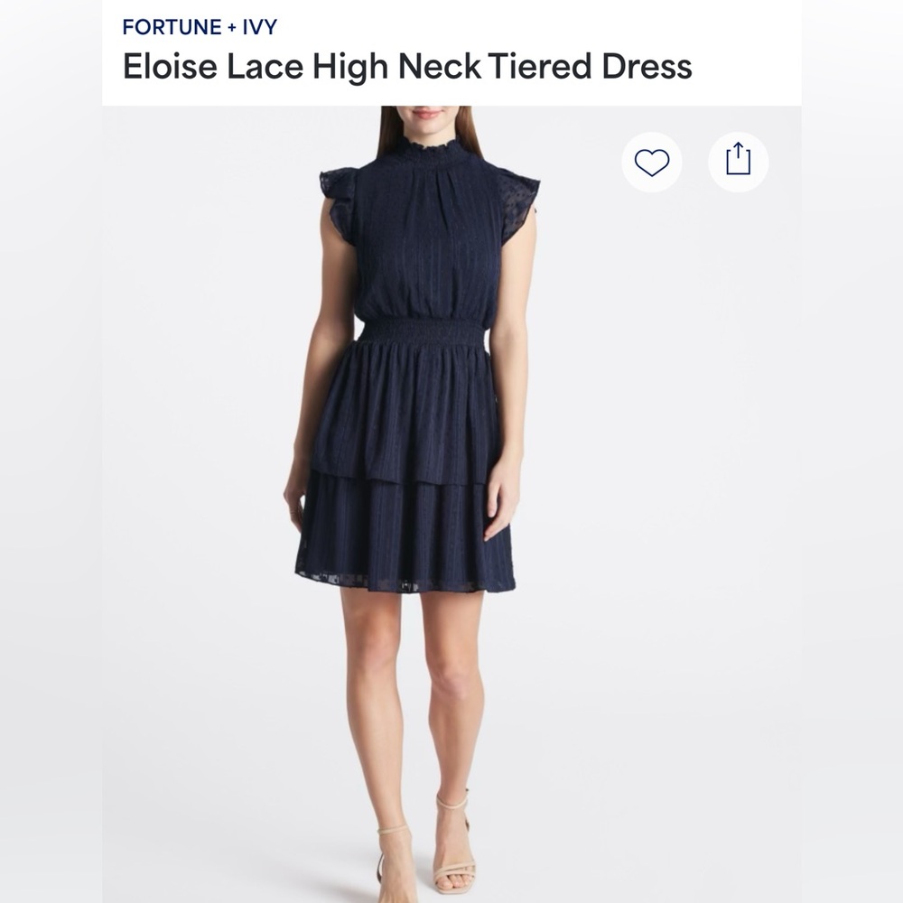 Navy dress